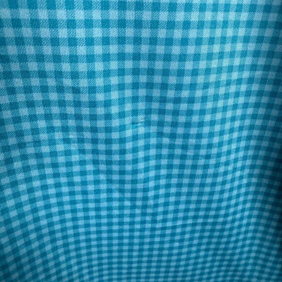 Peter Millar Summer Comfort Men's XL Golf Polo Blue Check Pattern - Picture 6 of 6